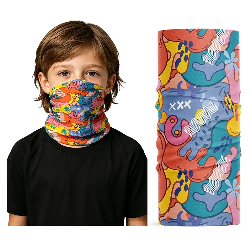 Kids Face Mask - Dziecięca chłodząca opaska na szyję z